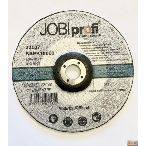 JOBIprofi Kotouč brusný na kov 180x6.0x22.23mm SABK18060 JOBIprofi, 23537
