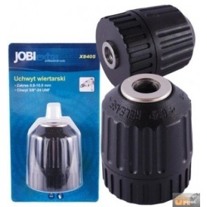 JOBIextra Sklíčidlo rychloupínací 0.8-10mm 3/8"-24UNF PC9218, X8405